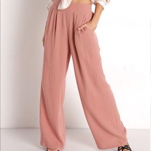 Down to Earth Crop Pant Old Rose